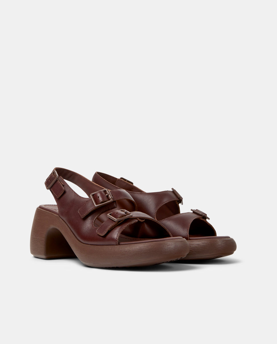 CAMPER Thelma Sandal, sandales marron pour femme chez Tascón