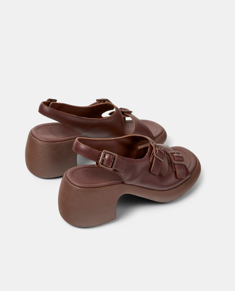 CAMPER Thelma Sandal, sandales marron pour femme chez Tascón