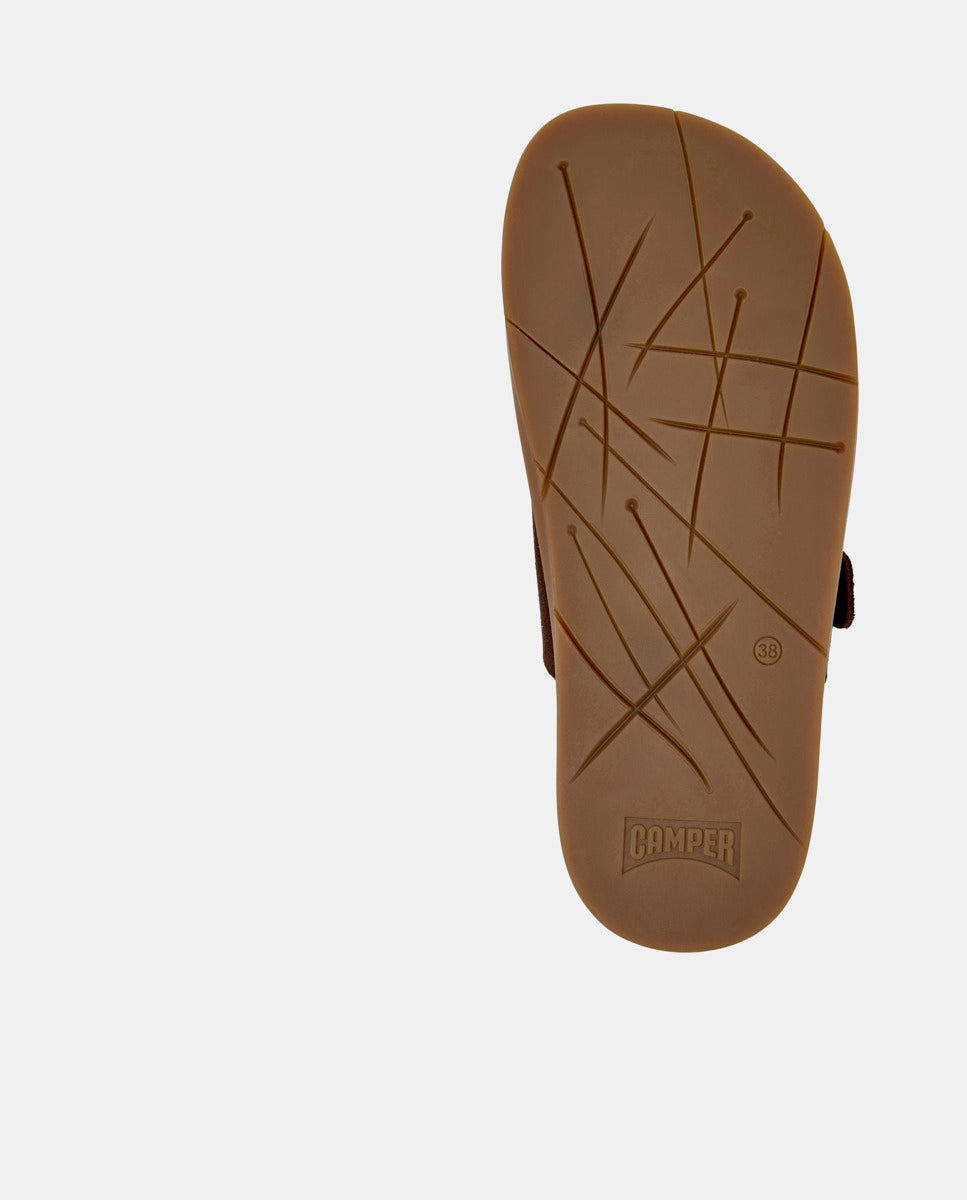 CAMPER Lluc K201881, brun sandaler för dam hos Tascón