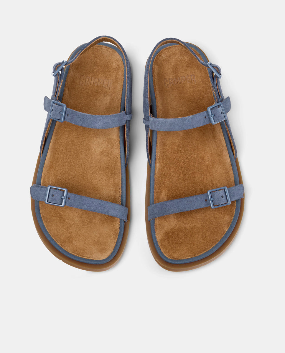 CAMPER Lluc Sandal, blauw sandalen voor dames bij Tascón