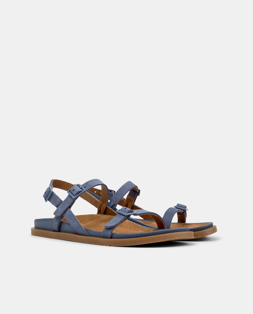 CAMPER Lluc Sandal, blauw sandalen voor dames bij Tascón