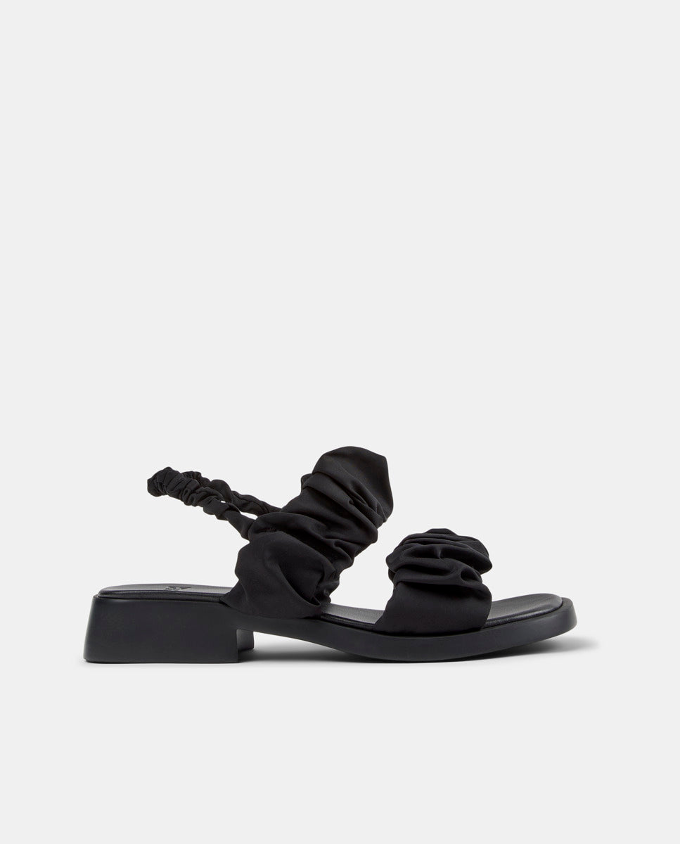 CAMPER Dana K201894, black sandals for women at Tascón