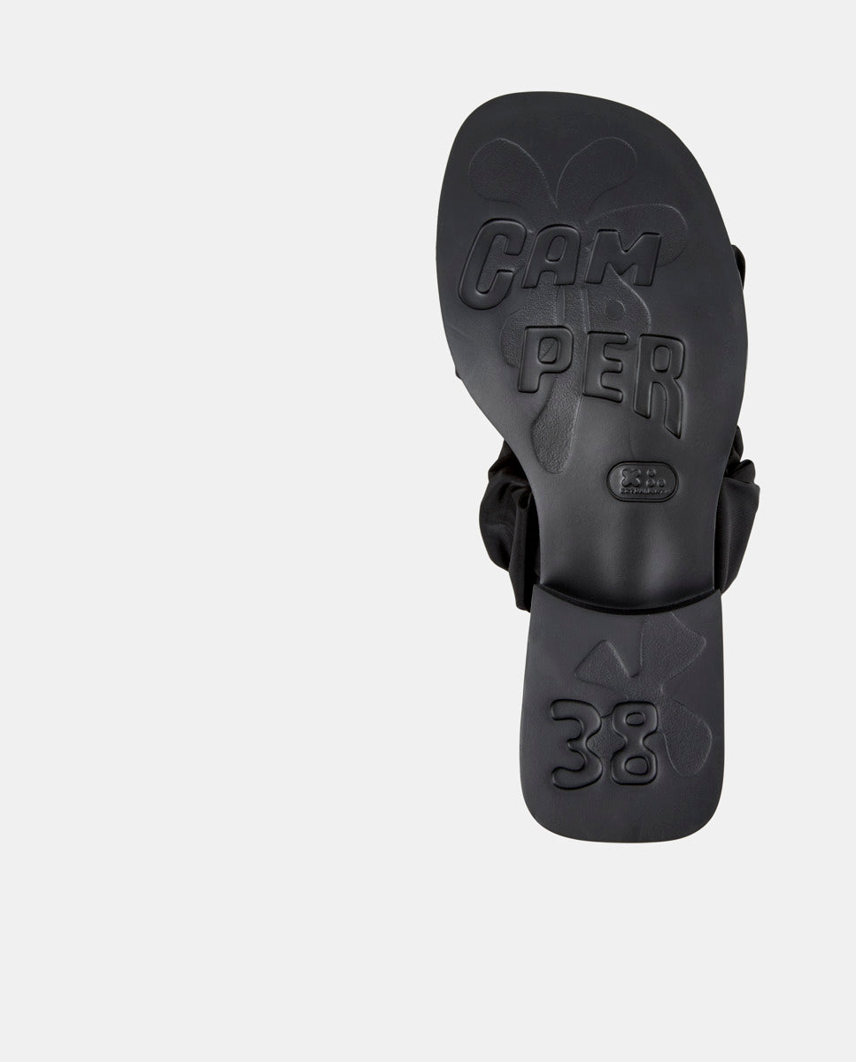 CAMPER Dana K201894, black sandals for women at Tascón