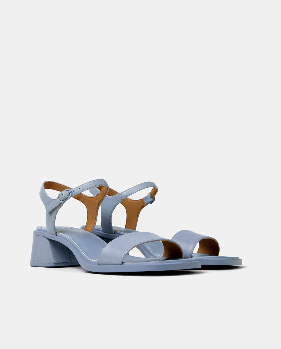 CAMPER Kora Sandal، صنادل أزرق للنساء من Tascón