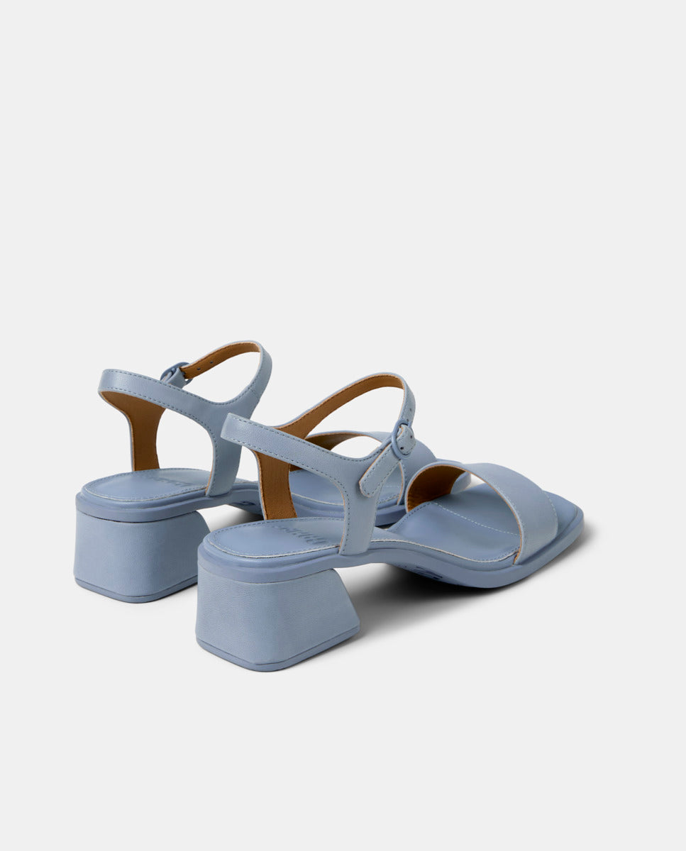 CAMPER Kora Sandal، صنادل أزرق للنساء من Tascón