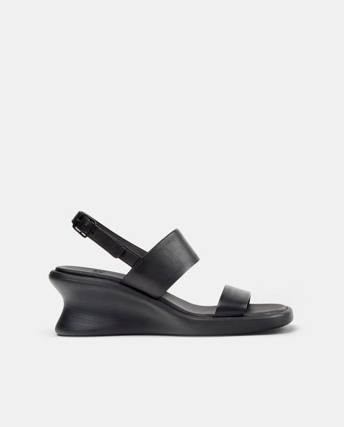 CAMPER Louise Sandal، صنادل أسود للنساء من Tascón