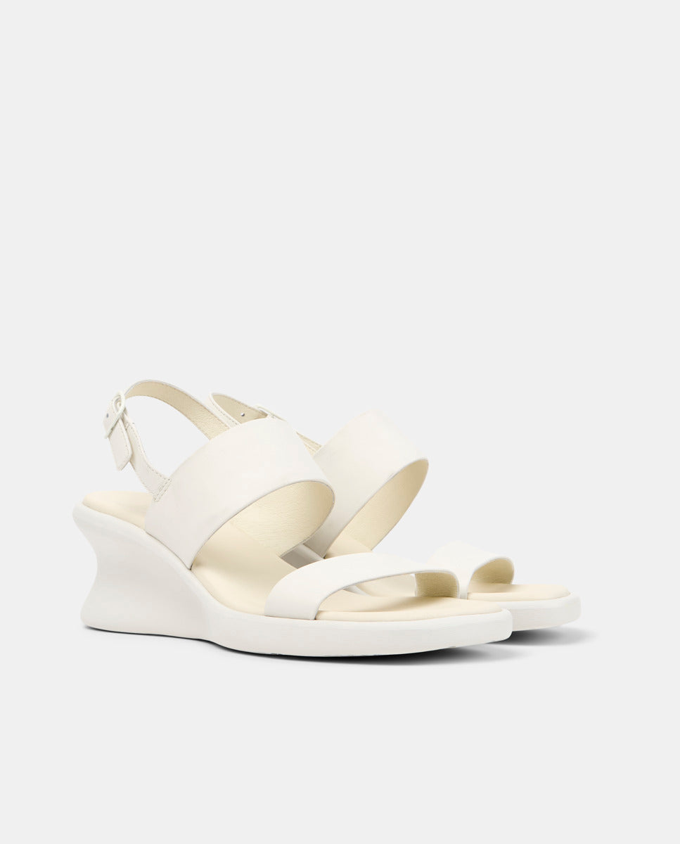 CAMPER Louise Sandal, sandales blanc pour femme chez Tascón