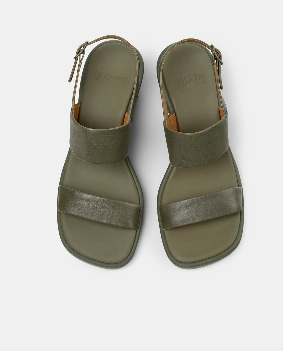 Sandalias Camper Louise sandal Verde para Mujer referencia K201915-004
