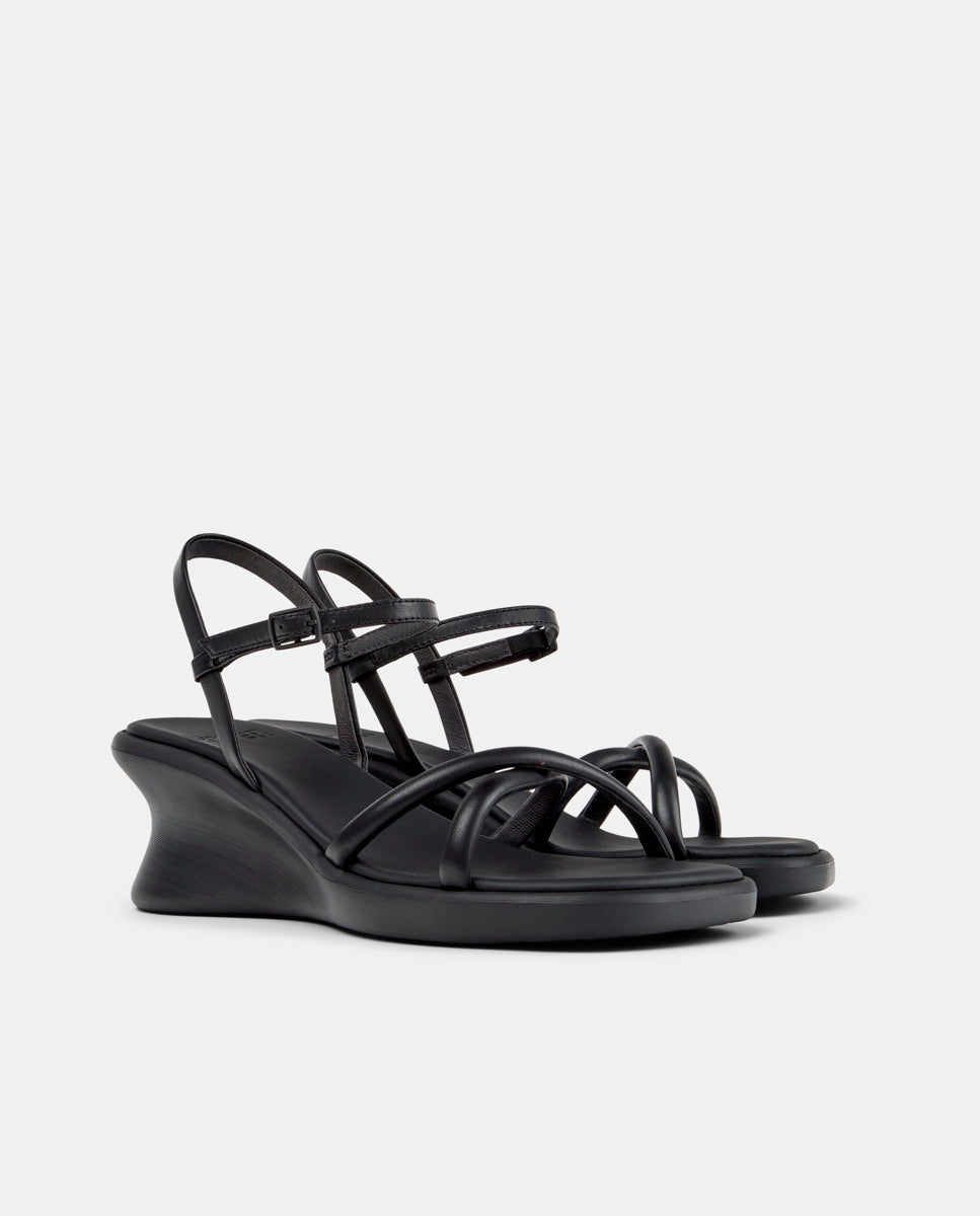CAMPER Louise Sandal, svart sandaler för dam hos Tascón