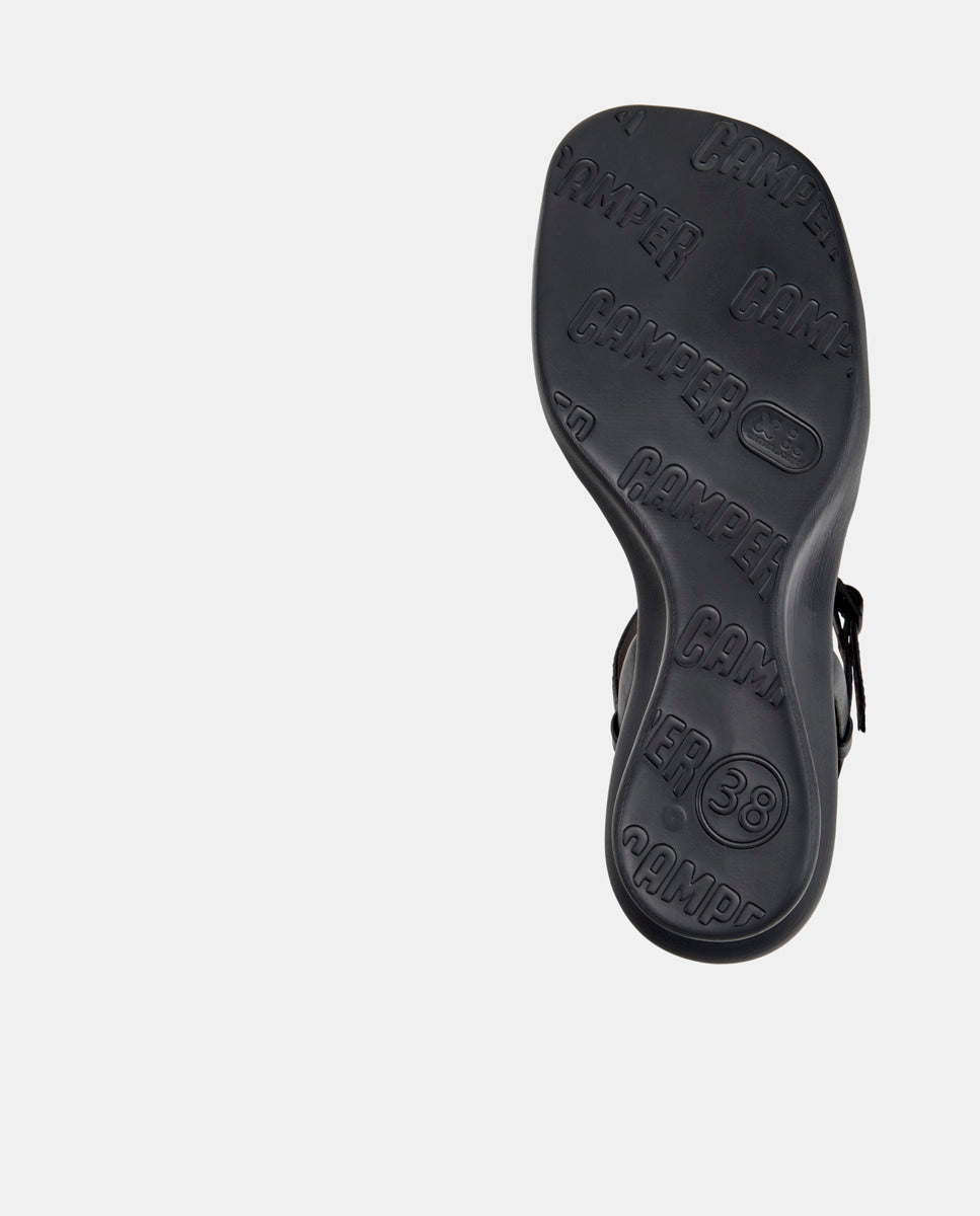 CAMPER Louise Sandal, svart sandaler för dam hos Tascón
