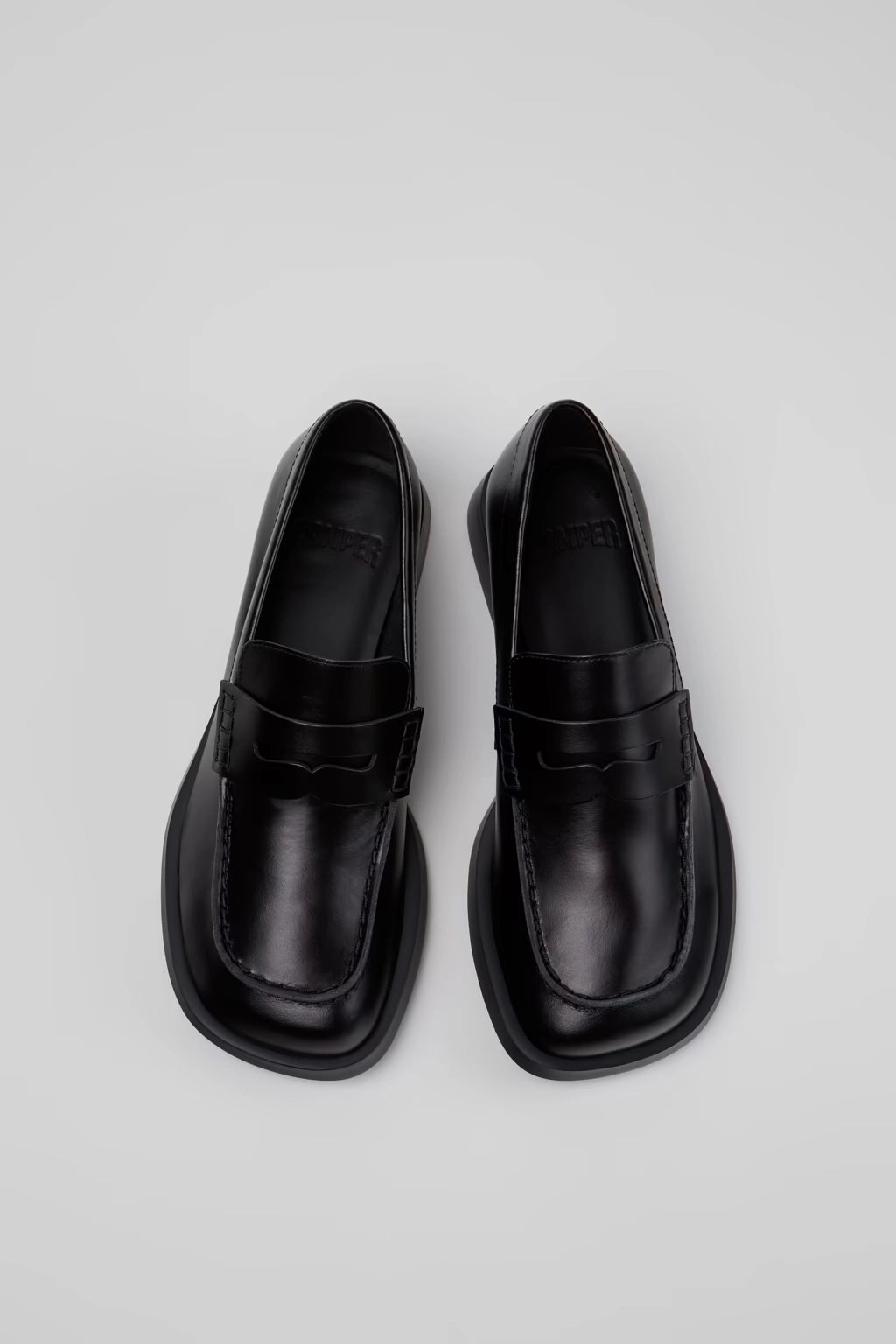 CAMPER DANA Black: черный лоферы для женщин