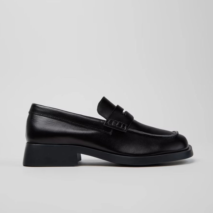 CAMPER DANA Black: черный лоферы для женщин