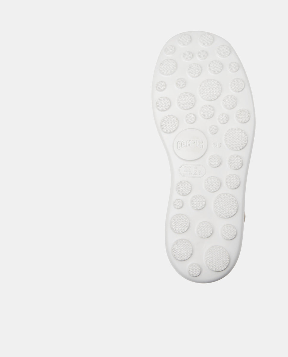 CAMPER Pelotas Flota Up, white sandals for women at Tascón
