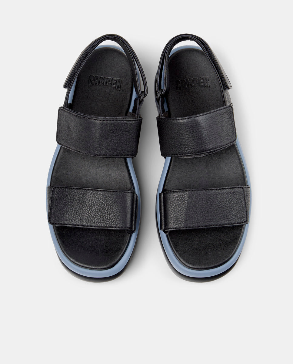 CAMPER Pelotas Flota Up, sandales noir pour femme chez Tascón
