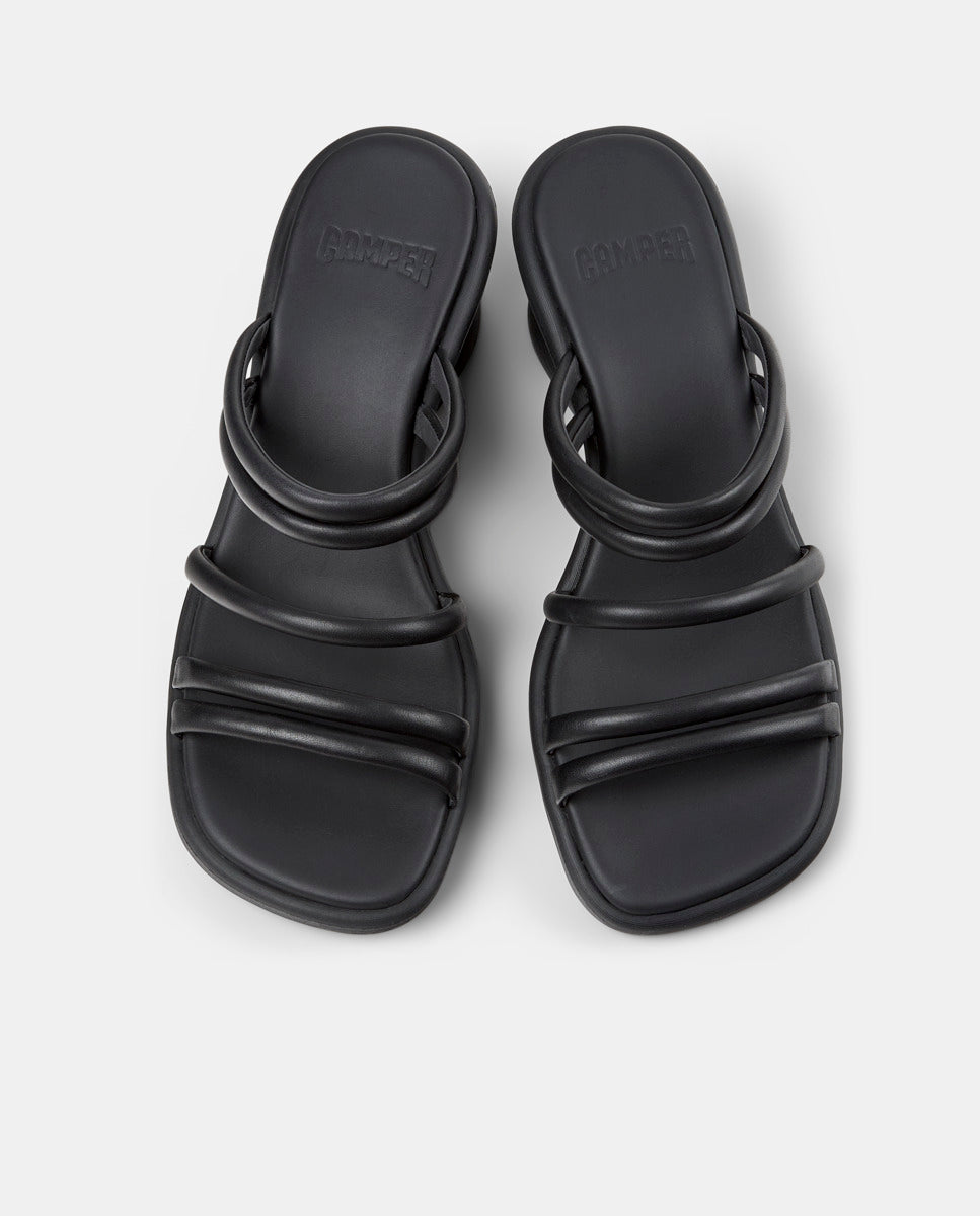 CAMPER Louise Sandal, svart sandaler för dam hos Tascón