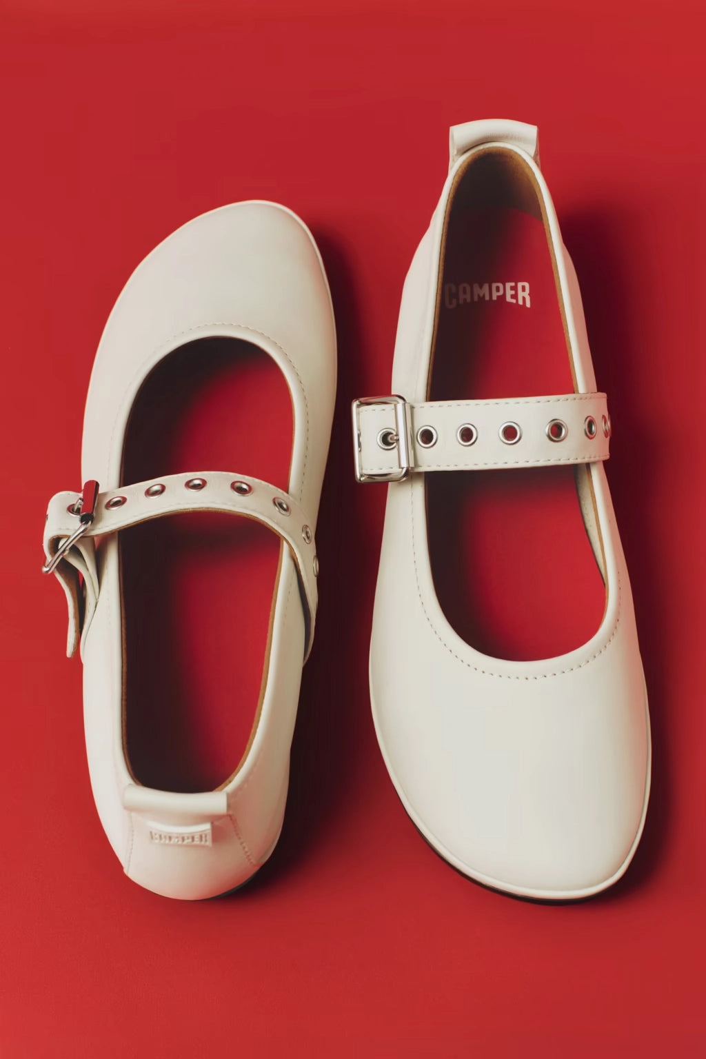 CAMPER | BAILARINAS | MUJER | RIGHT NINA WHITE NATURAL | BLANCO