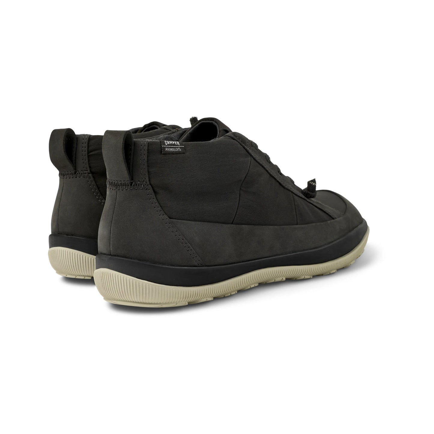 botines para hombre modelo peu pista gm dark gray en color gris