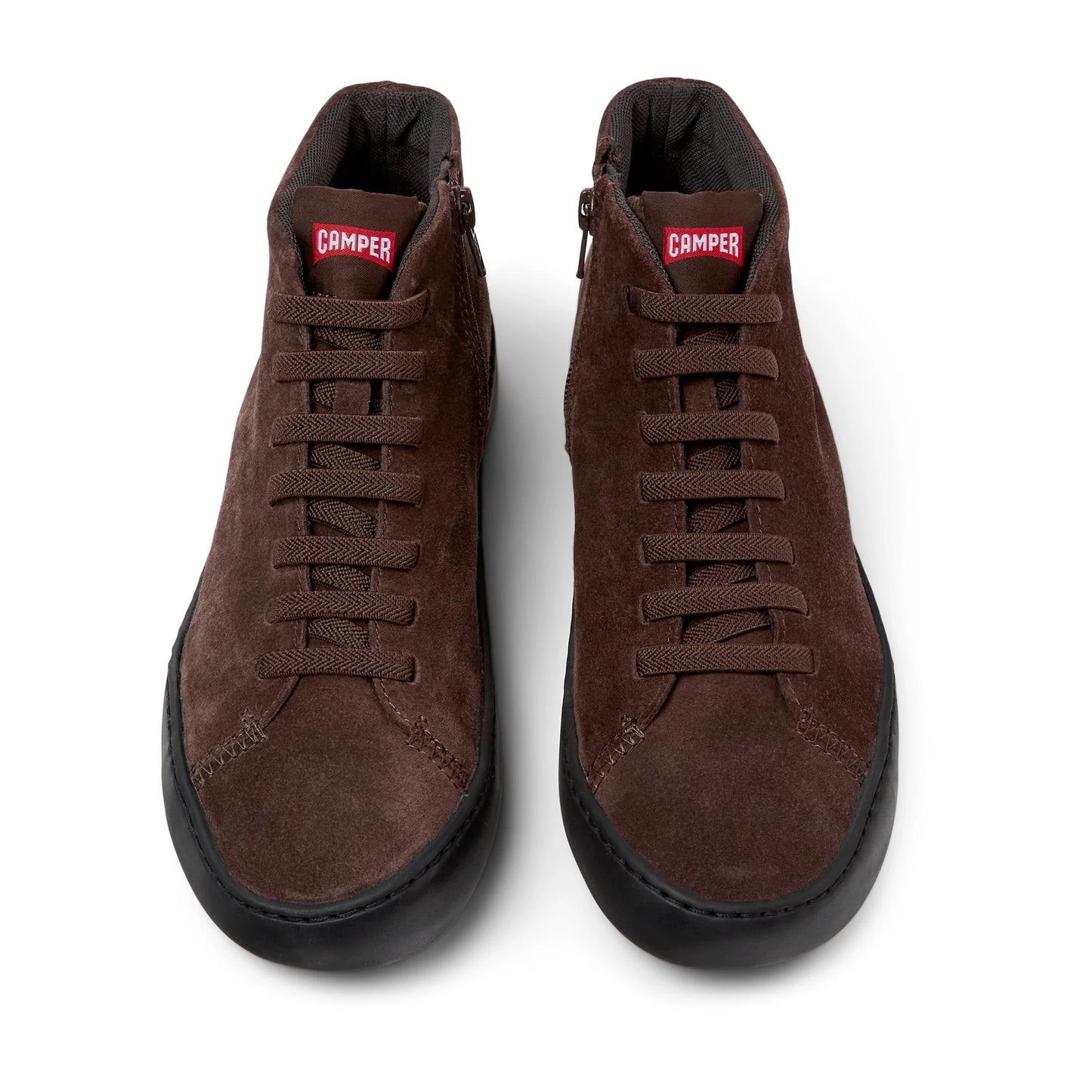 sneakers para mujer modelo peu touring dark brown en color marrón