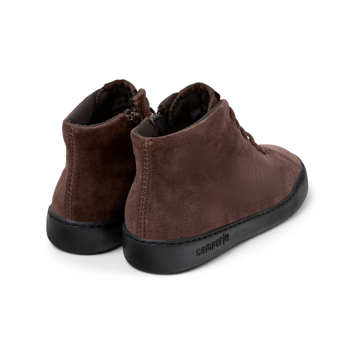 sneakers para mujer modelo peu touring dark brown en color marrón