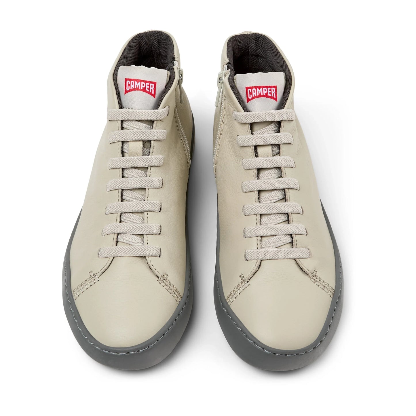 sneakers para mujer modelo peu touring lt pastel grey en color gris