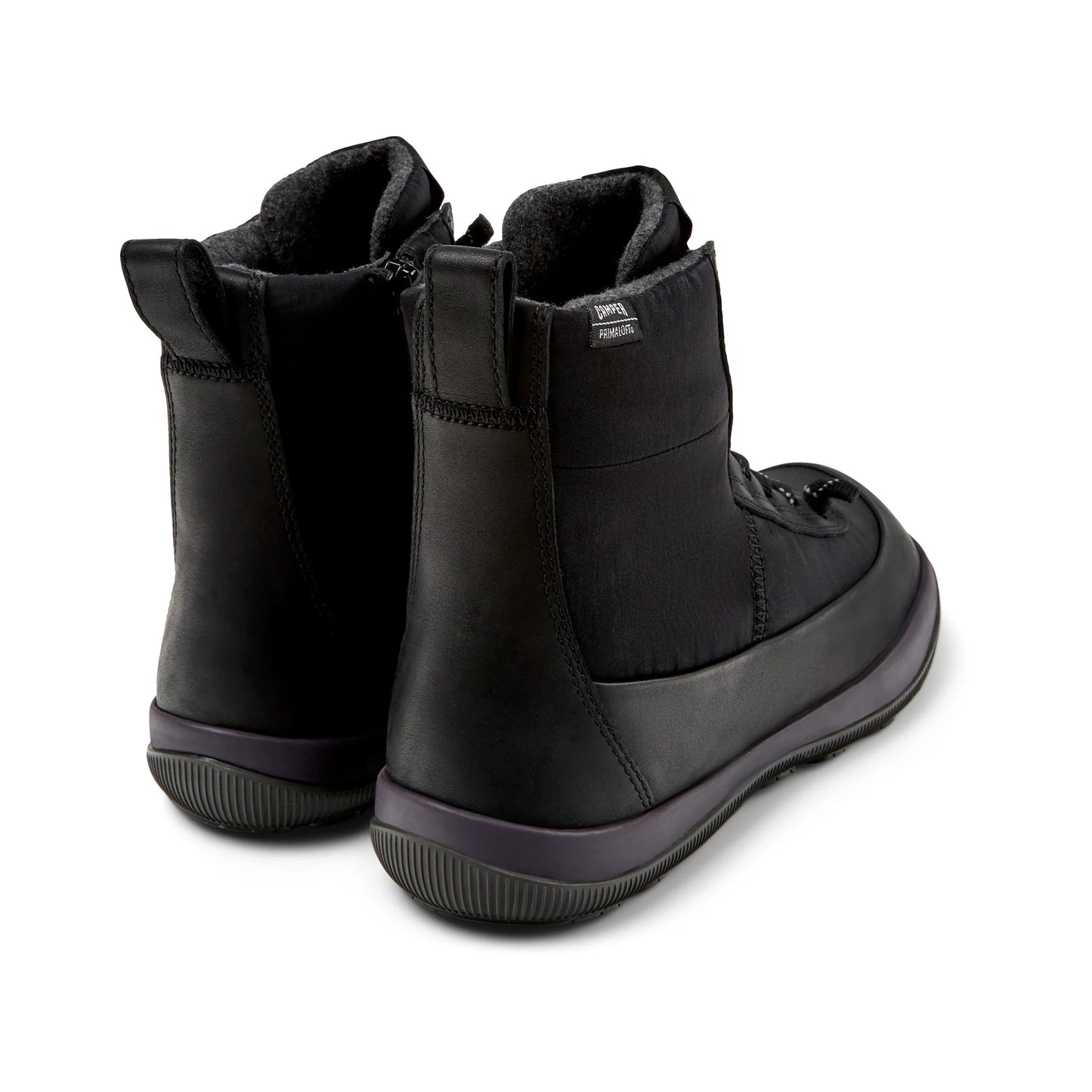 botines para mujer modelo peu pista gm black en color negro