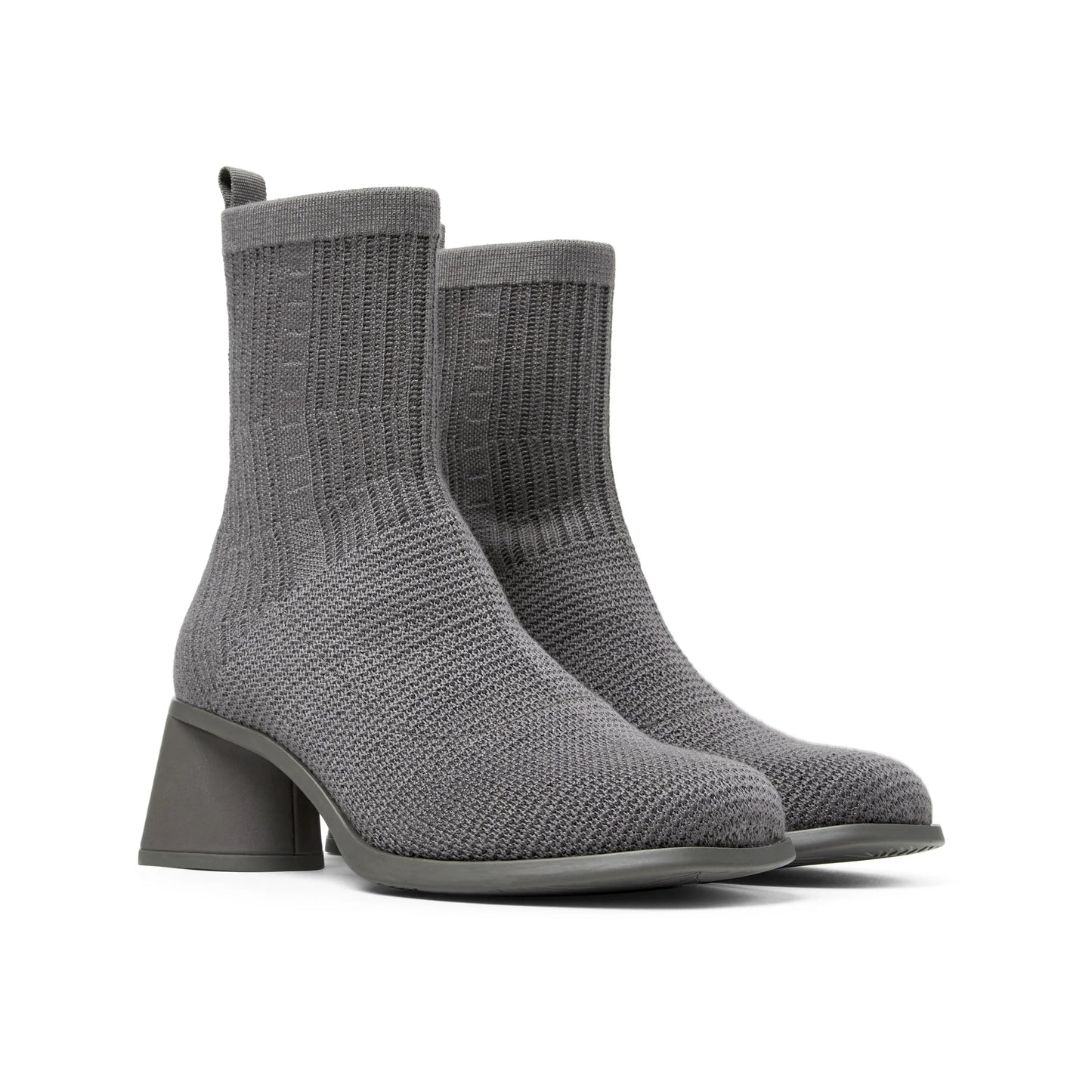 botines para mujer modelo kiara medium gray en color gris