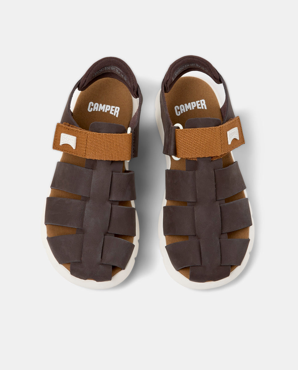 CAMPER Oruga para, bruin sandalen unisex bij Tascón