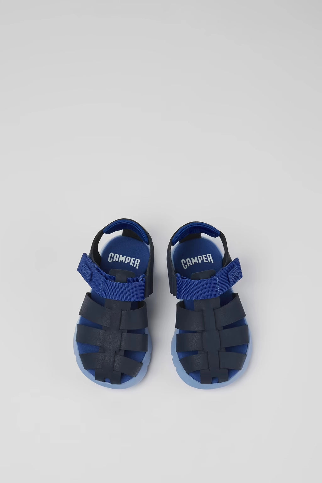 CAMPER Oruga Sandal: blau Schuhe für Jungen