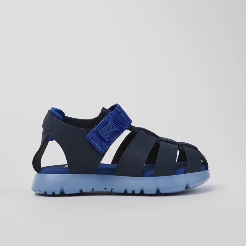 CAMPER Oruga Sandal: blau Schuhe für Jungen