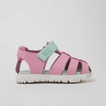 CAMPER Oruga Sandal: rose sandales pour garçon