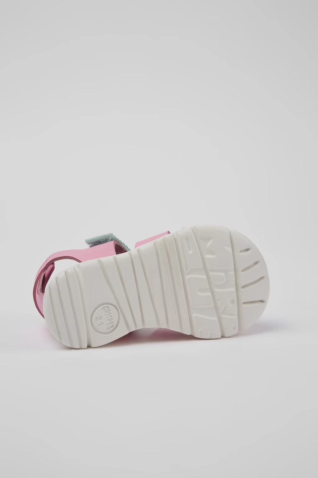 CAMPER Oruga Sandal: rose sandales pour garçon