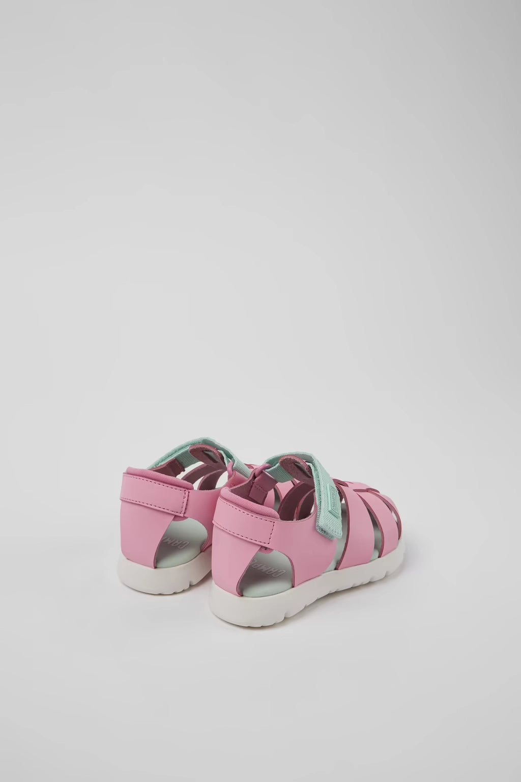CAMPER Oruga Sandal: rose sandales pour garçon