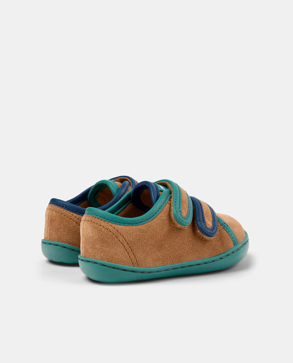 CAMPER Twins para、Tascónのブラウンユニセックススニーカー