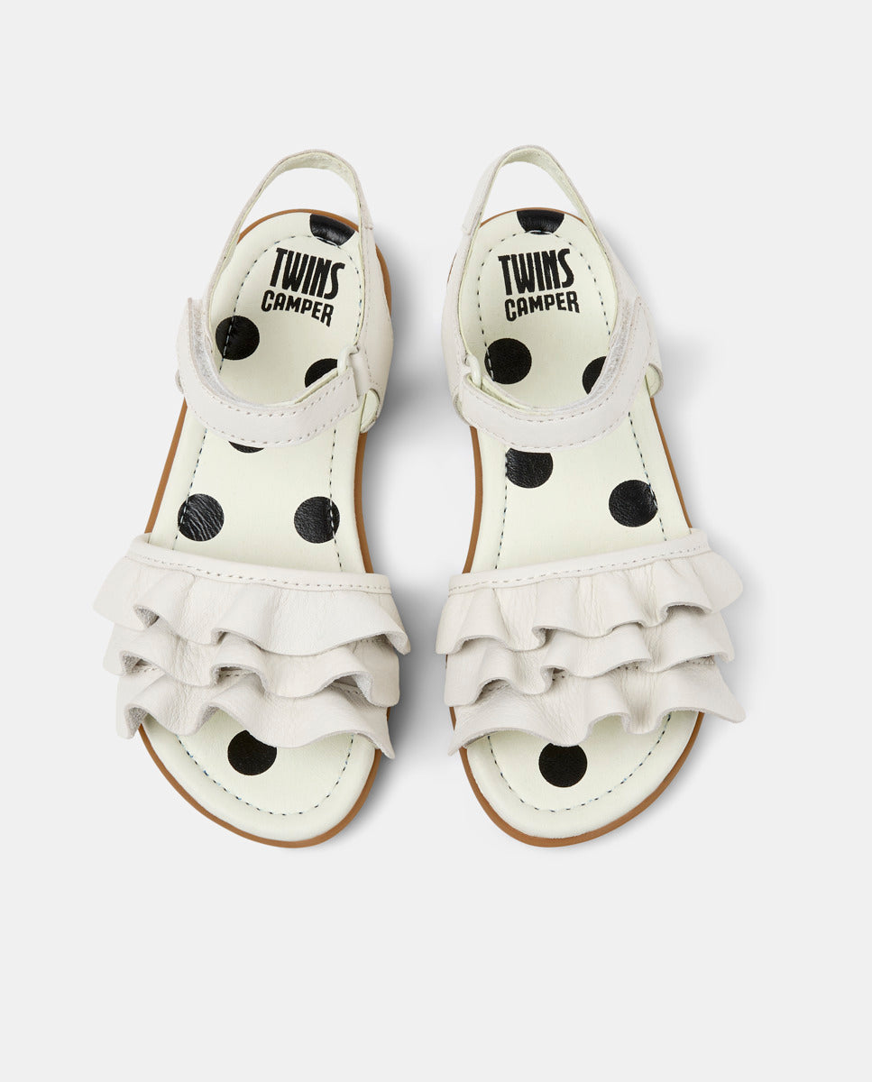 CAMPER Twins para, weiß Sandalen unisex bei Tascón