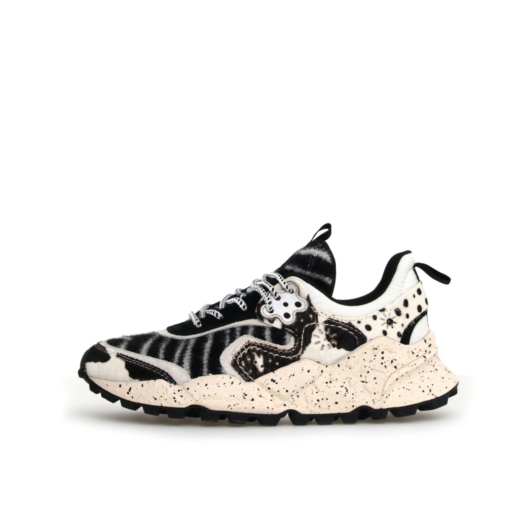 FLOWER MOUNTAIN | SNEAKERS | MUJER | KOTETSU WHITE-BLACK | BLANCO