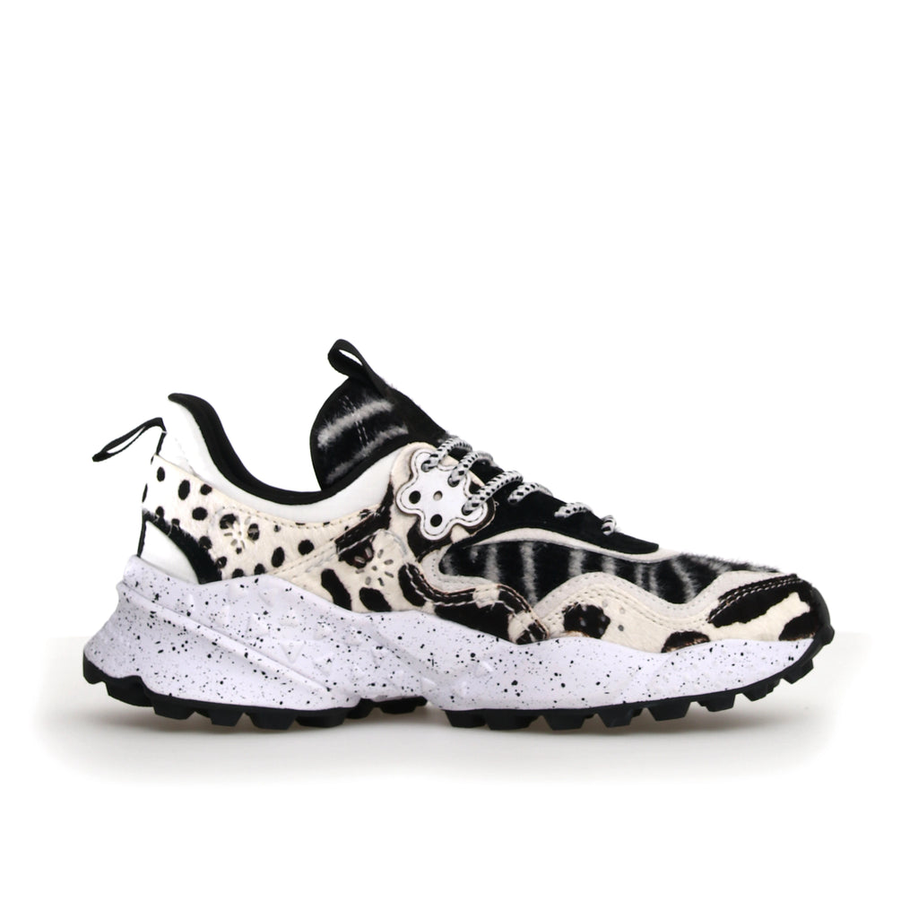 FLOWER MOUNTAIN | SNEAKERS | MUJER | KOTETSU WHITE-BLACK | BLANCO