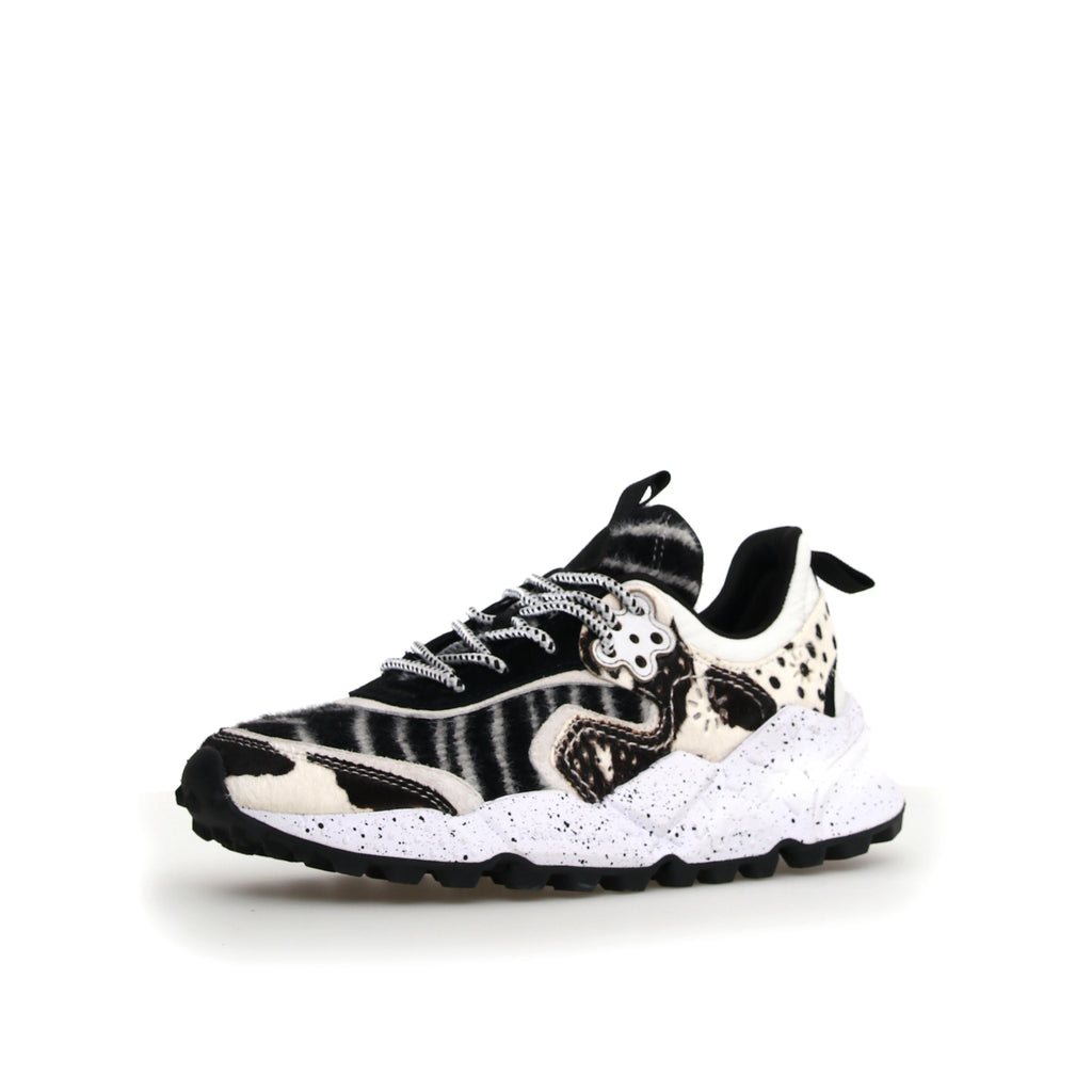 FLOWER MOUNTAIN | SNEAKERS | MUJER | KOTETSU WHITE-BLACK | BLANCO