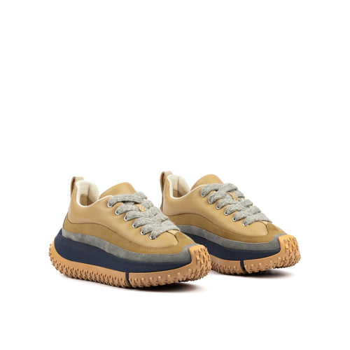 4CCCCEES Kapok PAVA Taupe: brown trainers for women
