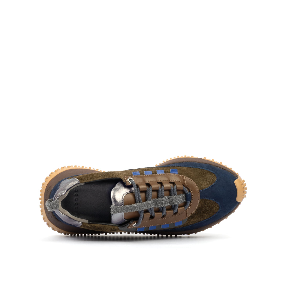 4CCCCEES Kapok Pinto Choco: brun sneakers för dam