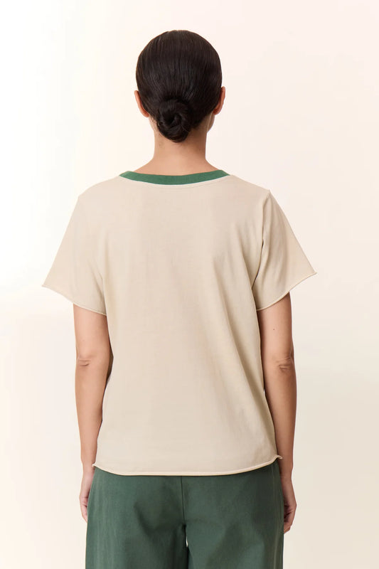 LEON & HARPER | CAMISETAS | MUJER | TORO BIRD CEMENT | VERDE