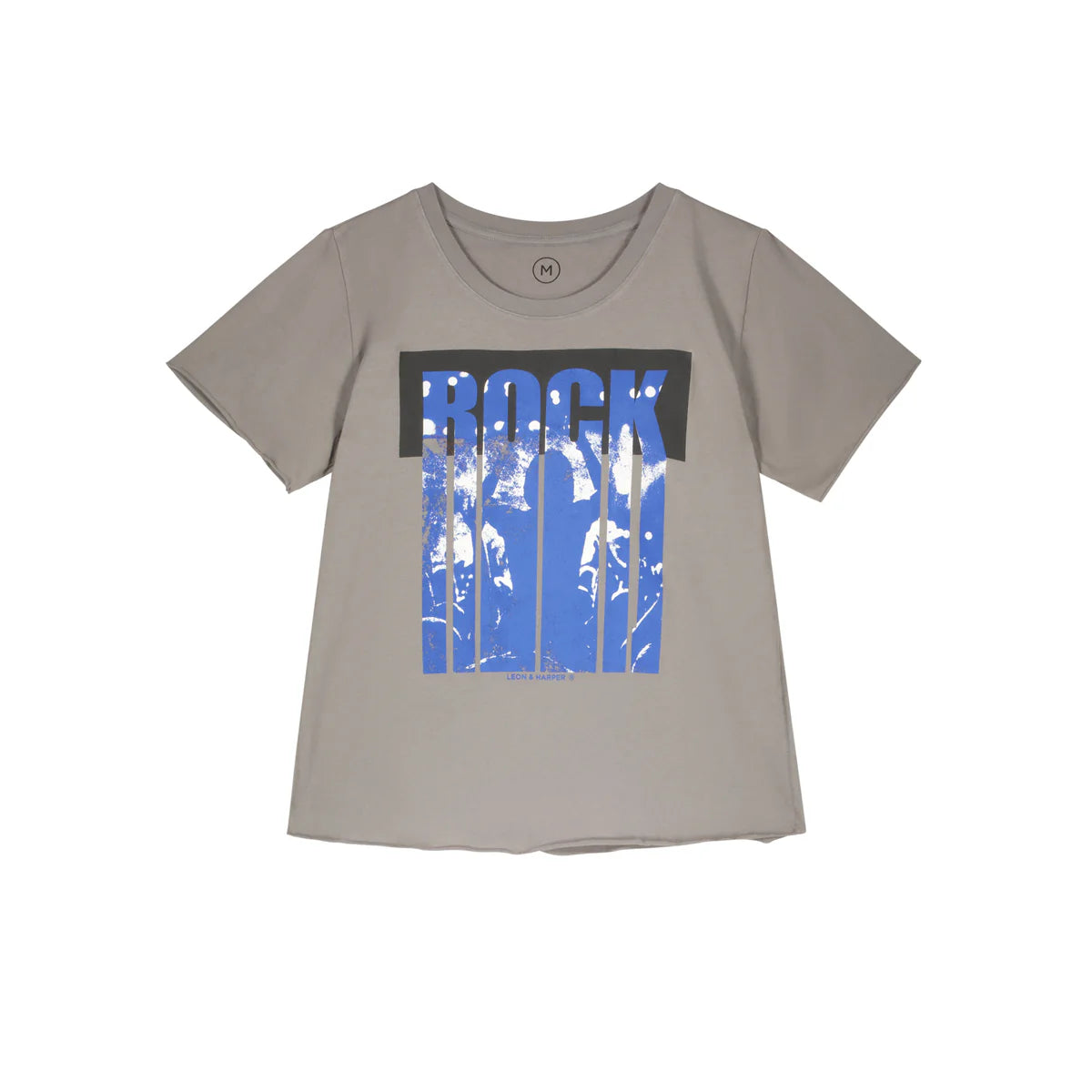 LEON & HARPER | CAMISETA | MUJER | TORO MUSIC MOUSE | GRIS
