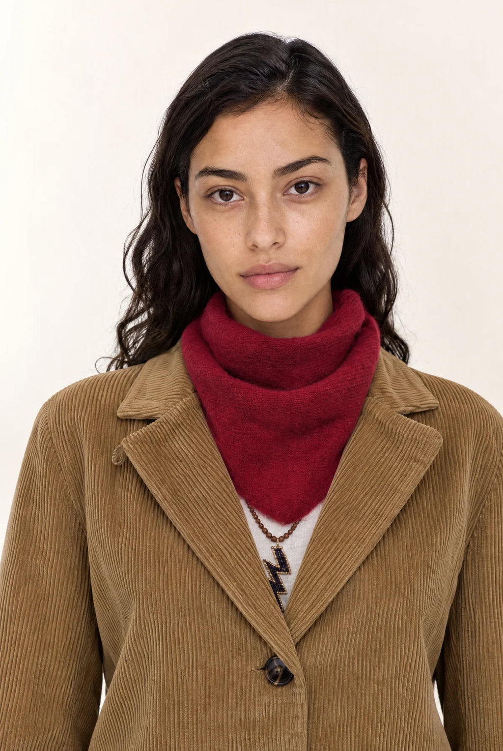 LEON & HARPER MIRA MWW1 RED: rouge pañuelos pour femme