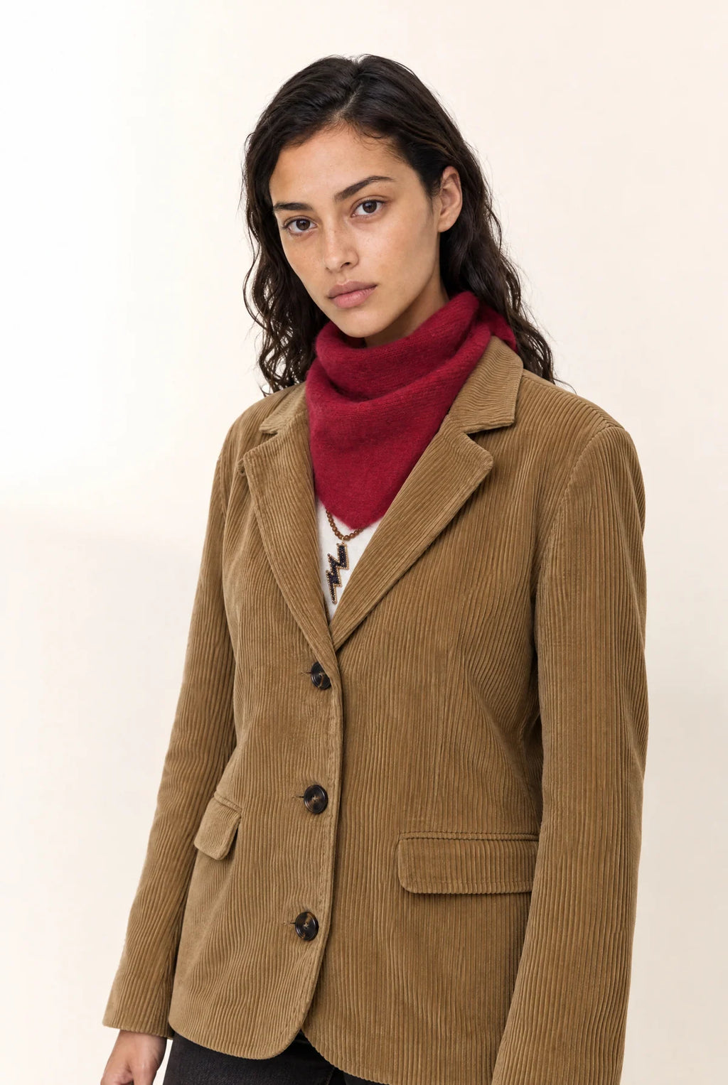 LEON & HARPER MIRA MWW1 RED: rouge pañuelos pour femme