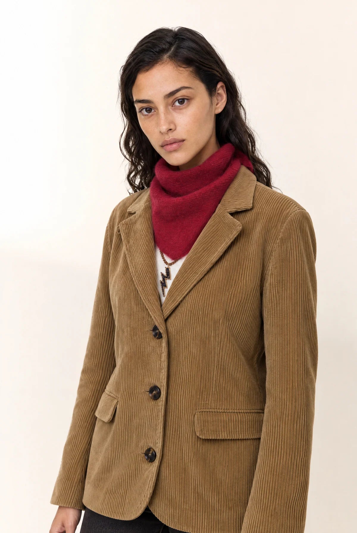 LEON & HARPER MIRA MWW1 RED: red pañuelos for women