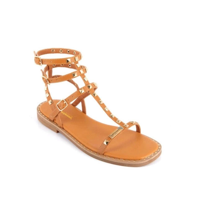 Sandals Les Tropeziennes Model Coralie Brown Tan For Women Tascon