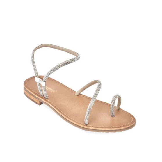 Sandal argent discount