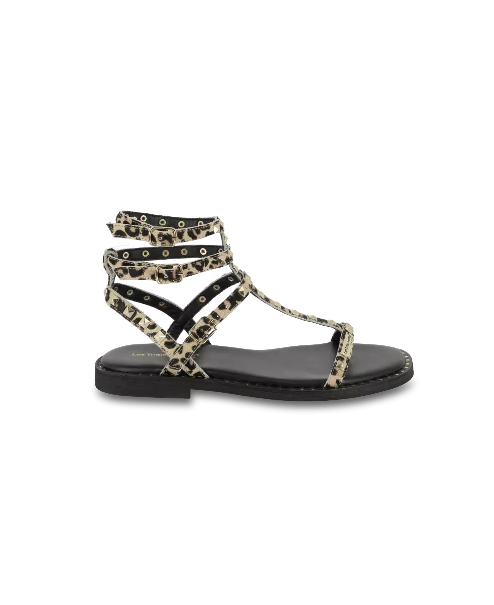 LES TROPEZIENNES | SANDALIAS MUJER | CORALIE LEO | LEOPARD