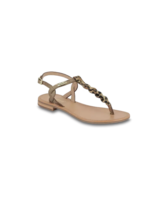 THE TROPEZIENNES | WOMEN'S SANDALS | MONACO TAN/GOLD | BROWN