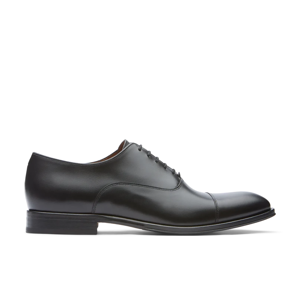 LOTTUSSE | ЧОЛОВІЧІ ОКСФОРДИ | LENOX EBONY BLACK SPAY NAT | ЧОРНИЙ