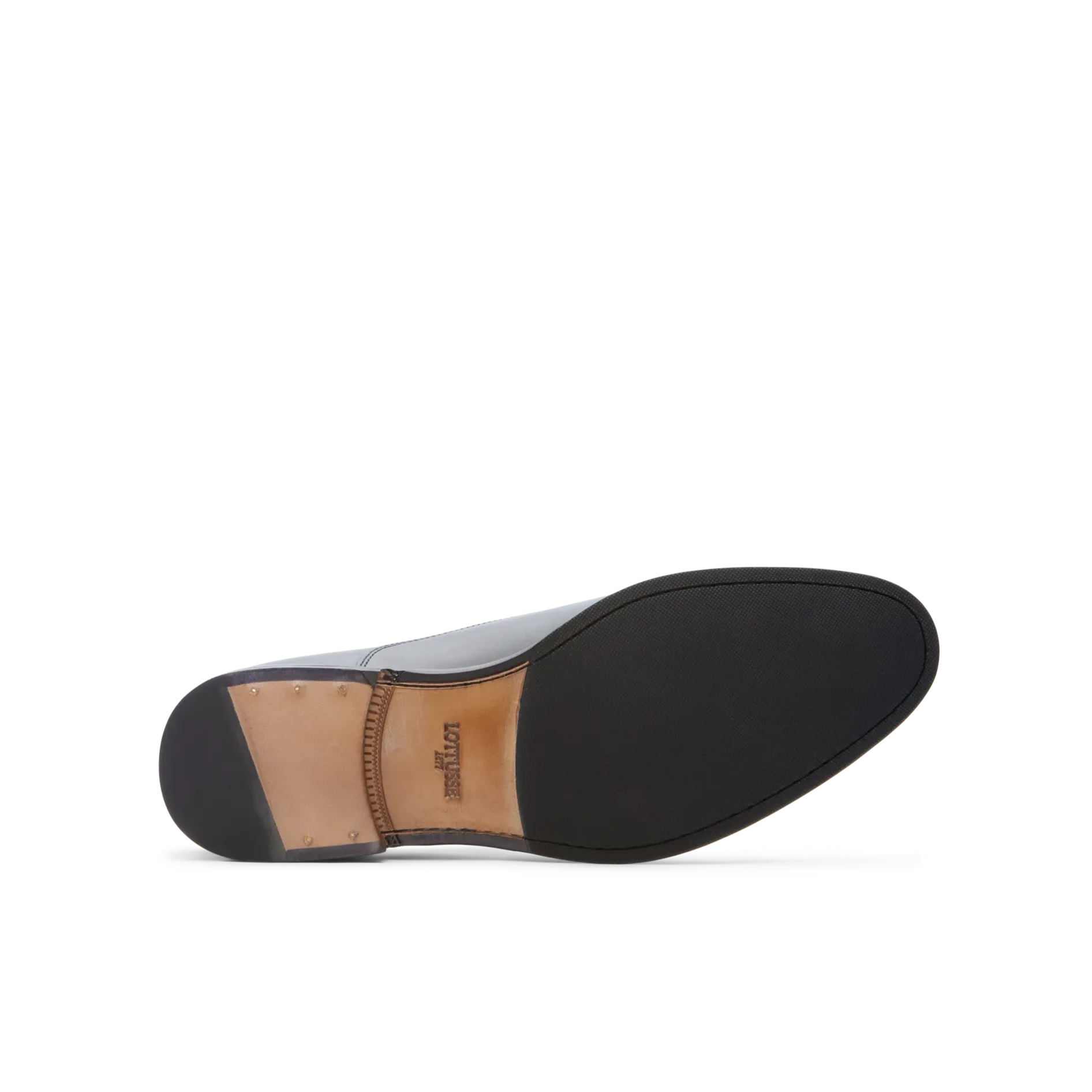 LOTTUSSE | ЧОЛОВІЧІ ОКСФОРДИ | LENOX EBONY BLACK SPAY NAT | ЧОРНИЙ